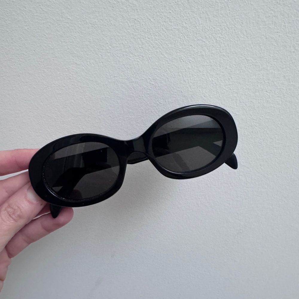 Celine Black Triomphe 01 Sunglasses - Picture 2 of 5